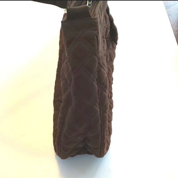 VERA BRADLEY Quilted Dark Brown Bag - Picture 8 of 8